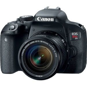 Canon EOS Rebel T7i DSLR - Black